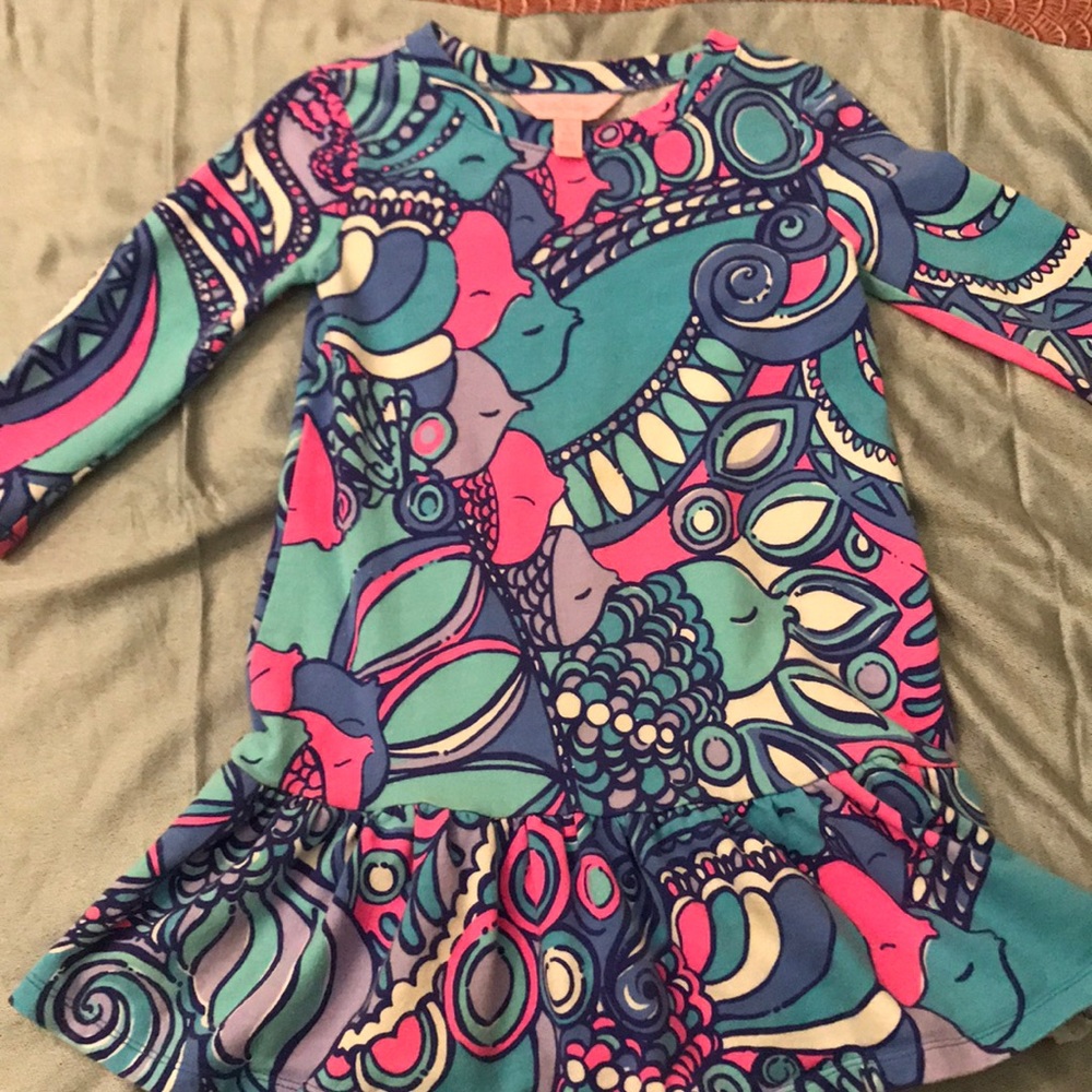 Lilly Pulitzer little girls dress size 4/5